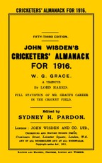 Wisden Cricketers' Almanack 1916