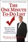 The One Minute To-Do List