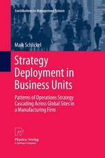 Strategy Deployment in Business Units
