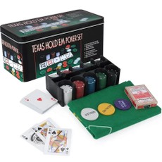Pokerio rinkinys „Texas Hold’em“ (200 žetonų)