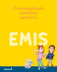 Emis. Priešmokyklinuko pasiekimų sąsiuvinis