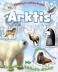 Arktis. Lipdukų ir veiklos knyga