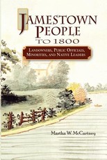 Jamestown People to 1800