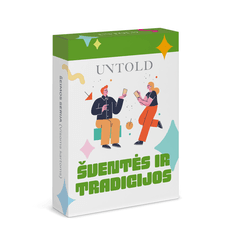 Pokalbių kortelės UNTOLD: ŠVENTĖS IR TRADICIJOS