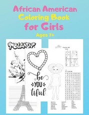 African American Coloring Book for Girls