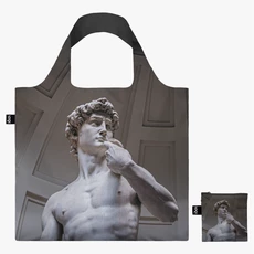 LOQI pirkinių krepšys „MICHELANGELO David Recycled Bag“