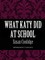 What Katy Did At School (Mermaids Classics)
