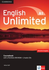 English Unlimited A1 - Starter. Coursebook with e-Portfolio DVD-ROM + 2 Audio-CDs
