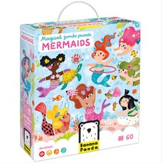 Lavinamasis žaidimas „Magical Jumbo Puzzle. Mermaids“ Lavinamasis žaidimas „Magical Jumbo Puzzle. Mermaids“