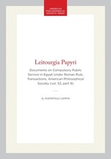 Documents on Compulsory Public Service in Egypt Under Roman Rule