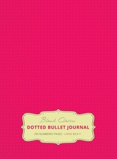 Large 8.5 x 11 Dotted Bullet Journal (Pink #17) Hardcover - 245 Numbered Pages