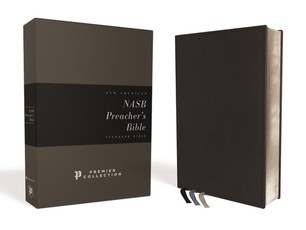 Nasb, Preacher's Bible, Premium Leather, Goatskin, Black, Premier Collection, 1995 Text, Comfort Print