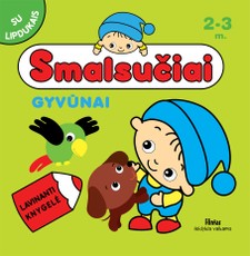 Smalsučiai. Gyvūnai. Su lipdukais