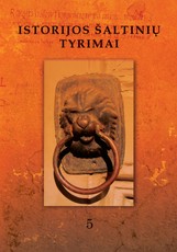 Istorijos šaltinių tyrimai T. 5