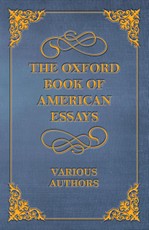 The Oxford Book of American Essays