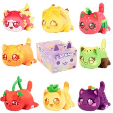 APHMAU MeeMeow Paslaptingas pliušinis kačiukas „Fruit“, 15 cm