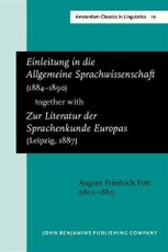 Einleitung in die Allgemeine Sprachwissenschaft (1884-1890) together with Zur Literatur der Sprachenkunde Europas (Leipzig, 1887)