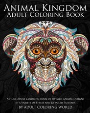 Animal Kingdom: Adult Coloring Book