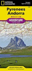 Pyrenees and Andorra Map