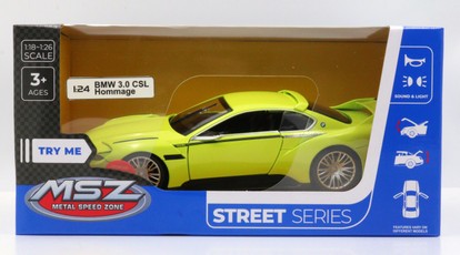 MSZ Automobilio modelis BMW 3.0 CSL Hommage, skalė 1:24