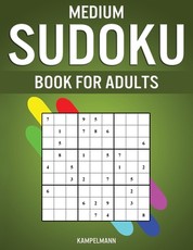 Medium Sudoku Book for Adults