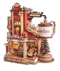 Medinis konstruktorius ROBOTIME „Dream Gift Factory 3D“, 449 dalys