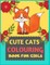 Cute Cats Colouring Book For Girls