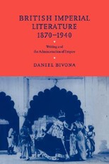 British Imperial Literature, 1870-1940