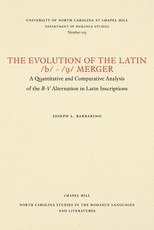The Evolution of the Latin /B/-/ṷ/ Merger