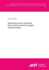 Separating arsenic oxyanions from natural waters for oxygen isotope analysis