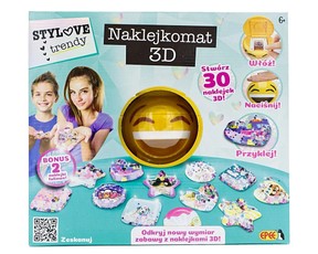 3D lipdukų rinkinys