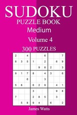 300 Medium Sudoku Puzzle Book