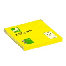 Lipnūs lapeliai 76x76mm 80lap geltoni