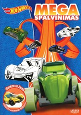 Hot Wheels. Greiti ratai: mega spalvinimas