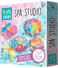 Kūrybinis rinkinys SPA Studio „Gėlės“ – žvakės ir vonios bombos