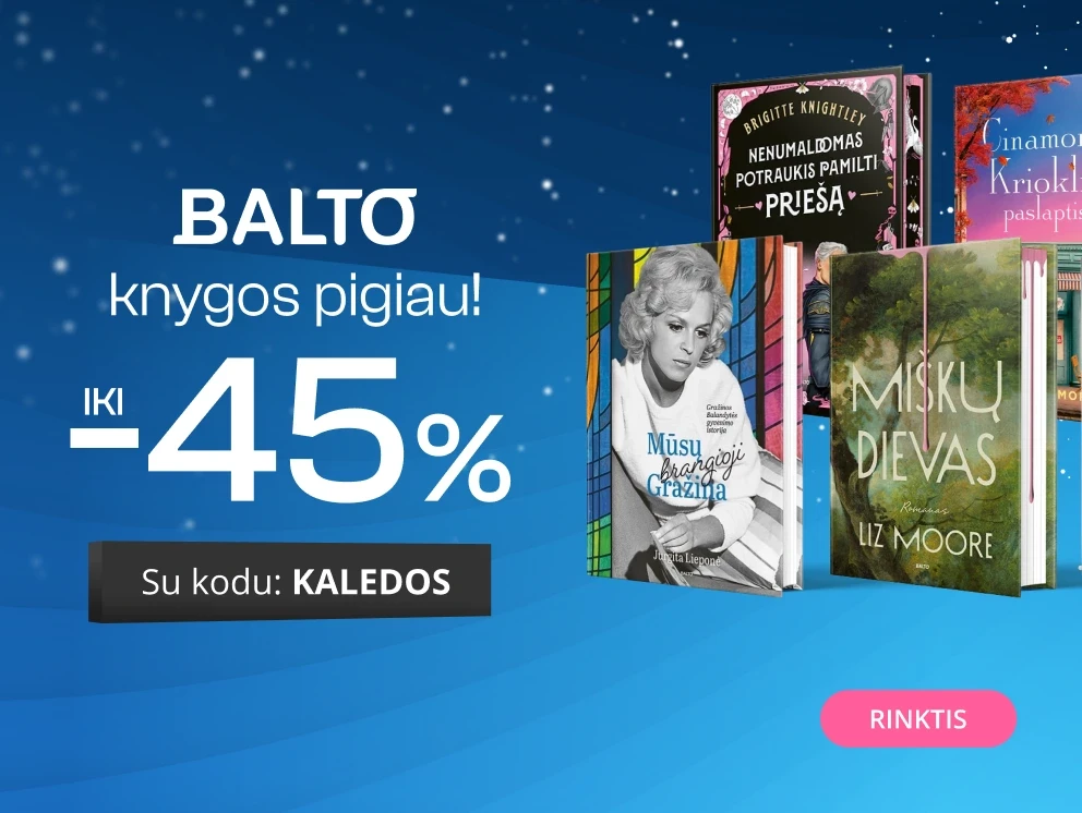 LEIDYKLOS BALTO KNYGOS - extra nuolaidos iki -45%!