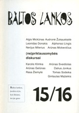 Baltos lankos Nr. 15/16