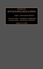 Research in Accounting Regulation
