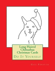 Long Haired Chihuahua Christmas Cards