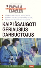 Kaip išsaugoti geriausius darbuotojus