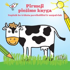 Pirmoji piešimo knyga. Nupiešk ko trūksta paveikslėliui ir nuspalvink