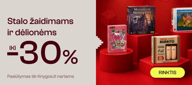 Stalo žaidimai ir dėlionės - nuolaidos iki 30%!
