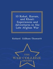 10 Kohat, Kuram, and Khost