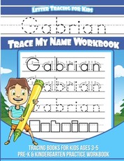 Gabrian Letter Tracing for Kids Trace my Name Workbook