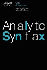 Analytic Syntax