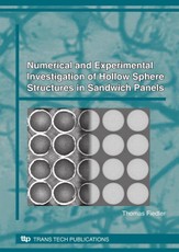 Numerical and Experimental Investigation of Hollow Sphere Structures in Sandwich Panels