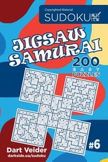 Sudoku Jigsaw Samurai - 200 Easy Puzzles 9x9 (Volume 6)