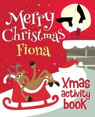 Merry Christmas Fiona - Xmas Activity Book