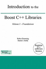 Introduction to the Boost C++ Libraries; Volume I - Foundations