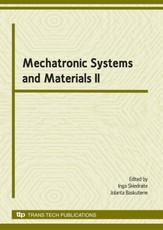 Mechatronic Systems and Materials II